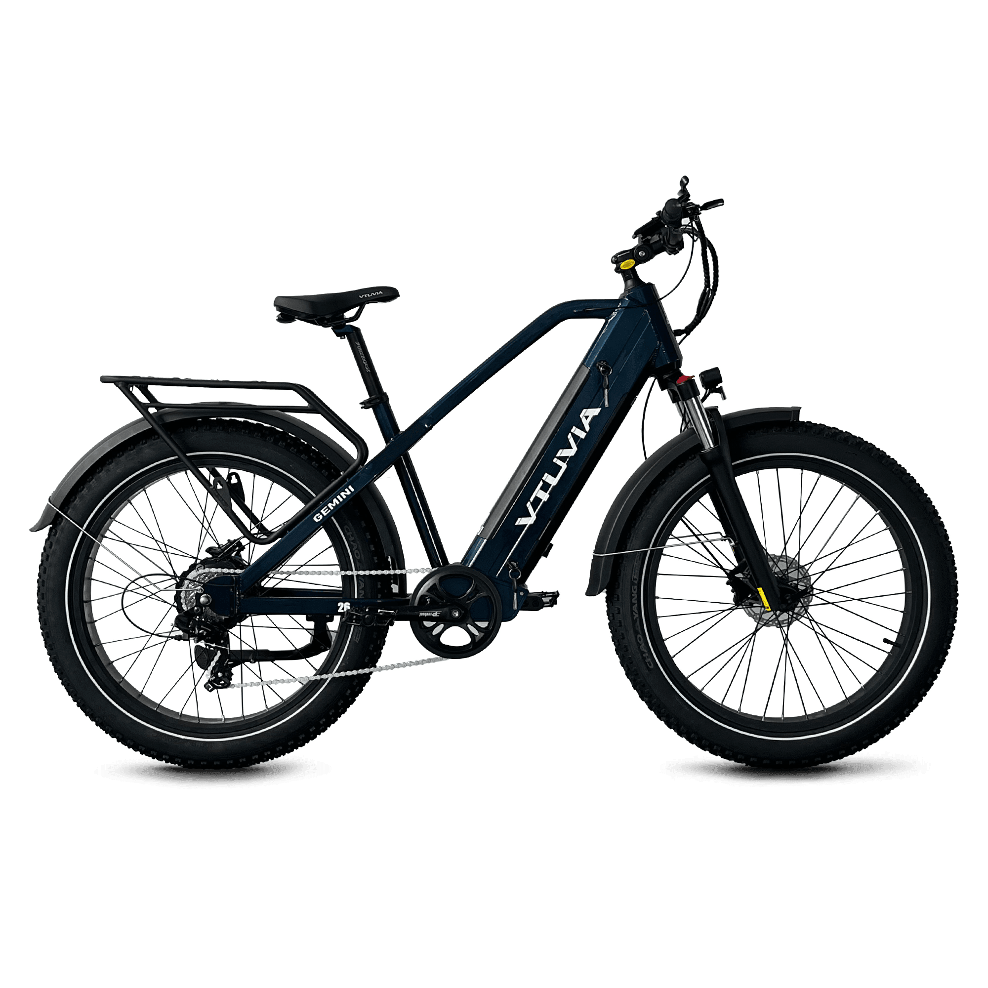 1000W Long Range Electric Bikes | VTUVIA Gemini  #color_blue