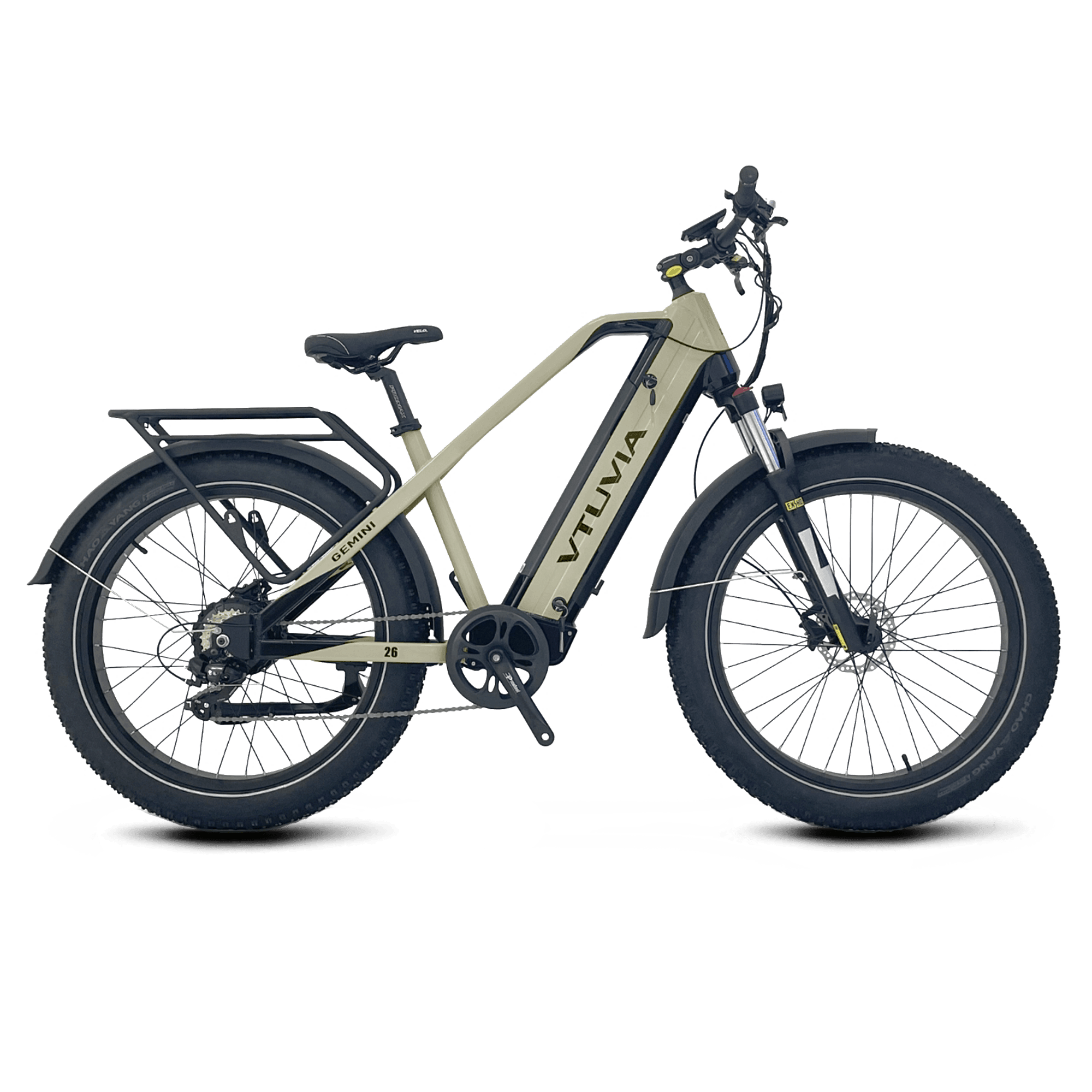 1000W Long Range Electric Bikes | VTUVIA Gemini  #color_Champagne