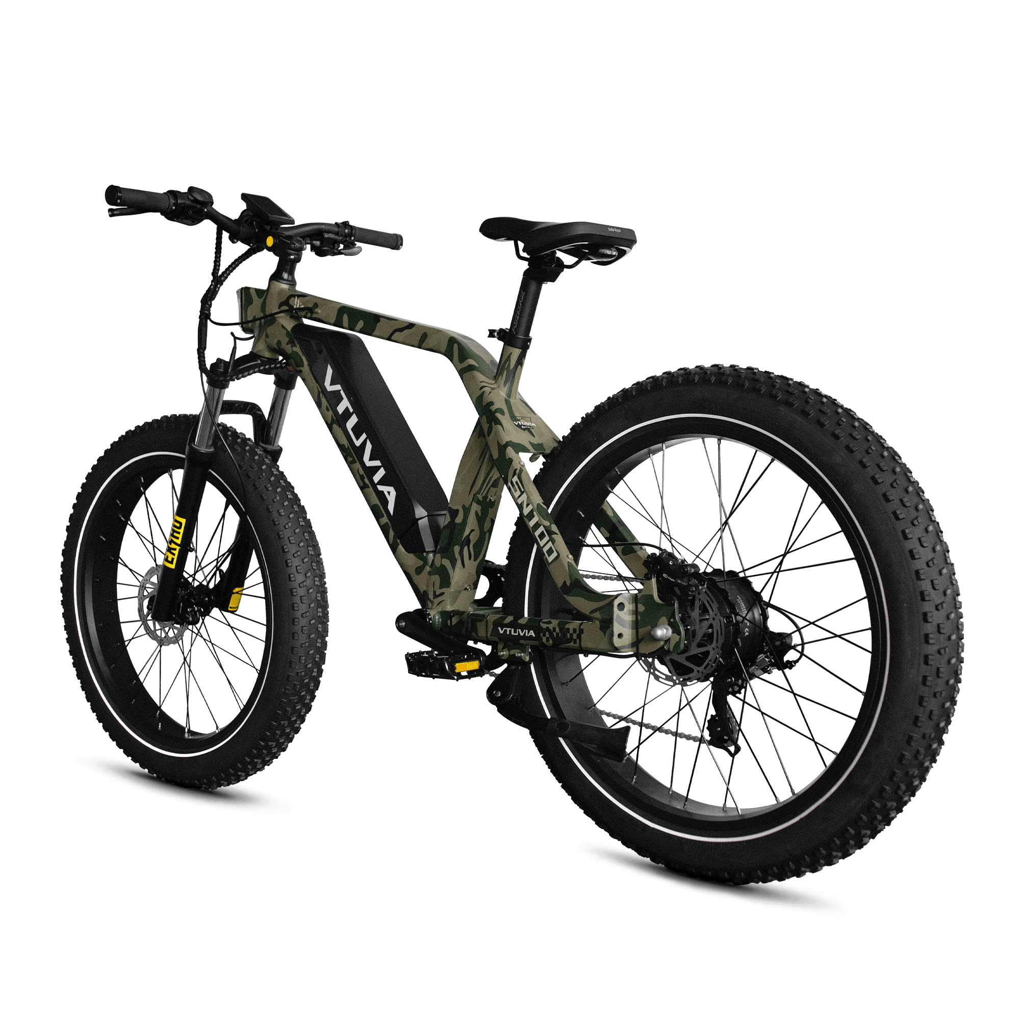 750 Watt High Step Fat Tire eBike | VTUVIA SN100 