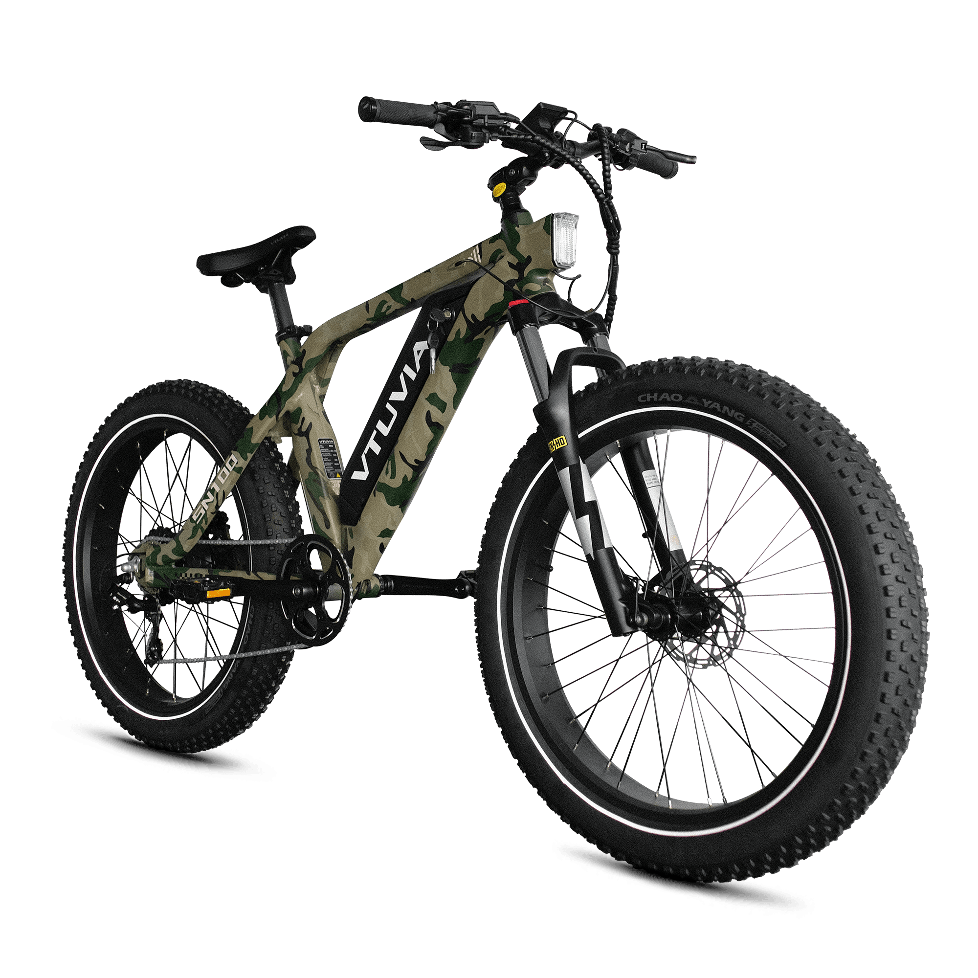 750 Watt High Step Fat Tire eBike | VTUVIA SN100 