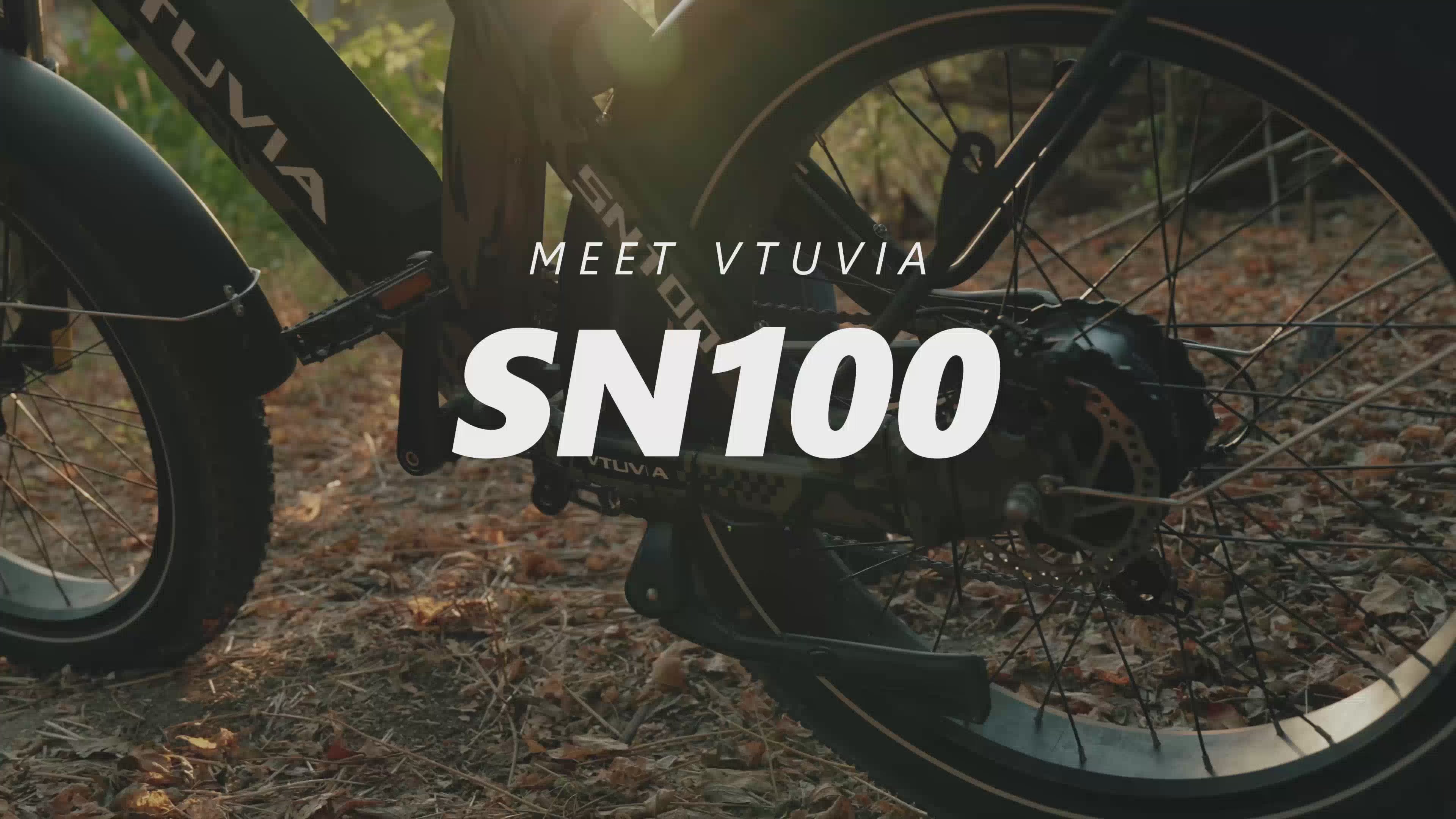 Load video: Adventure Off-road Ebike | VTUVIA Huting Ebike