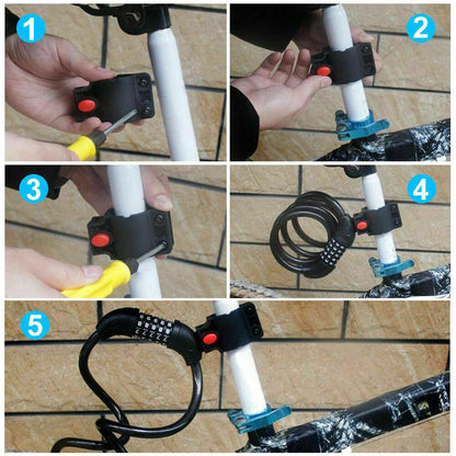 Bicycle Cable Lock, Premium Bicycle Cable Lock