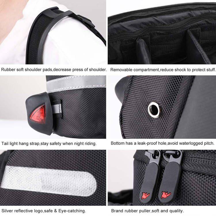 Rear Seat Bike Pannier Bag - VTUVIA EBIKE